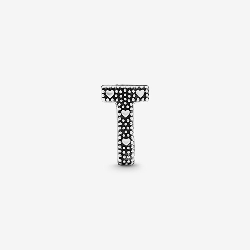 Pandora Letter T Alphabet Charm
